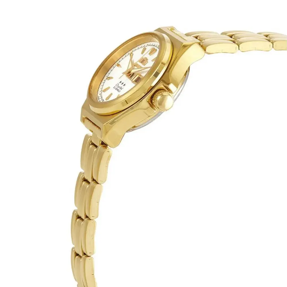 Orient Tri-star Automatic Silver Dial Ladies Watch- FNQ1S002W9